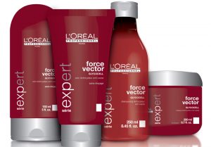 containers of L'oreal professional