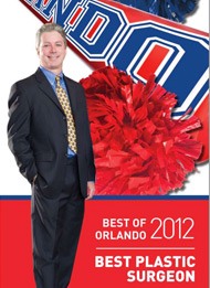 Orlando magazine best plastic surgeon 2012 featuring dr. gross