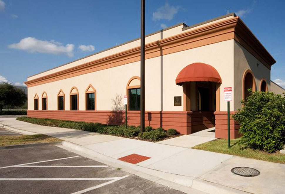 surgery center entrance exterior