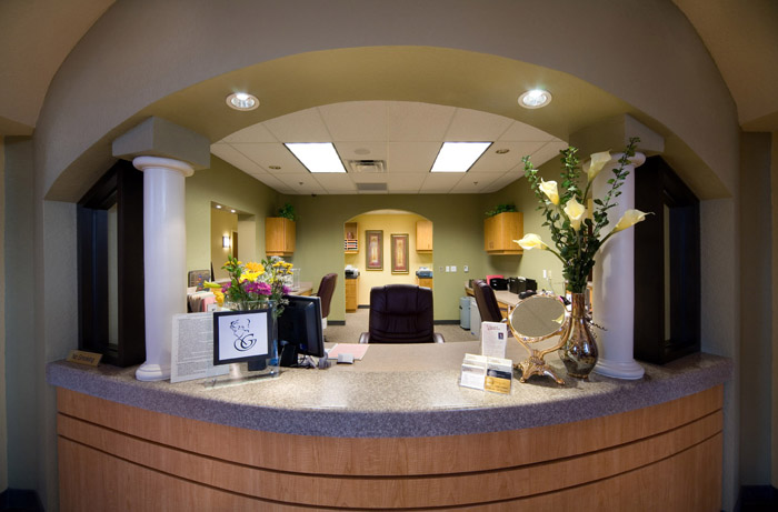 Primera facial plastic surgery reception area