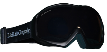 black goggles