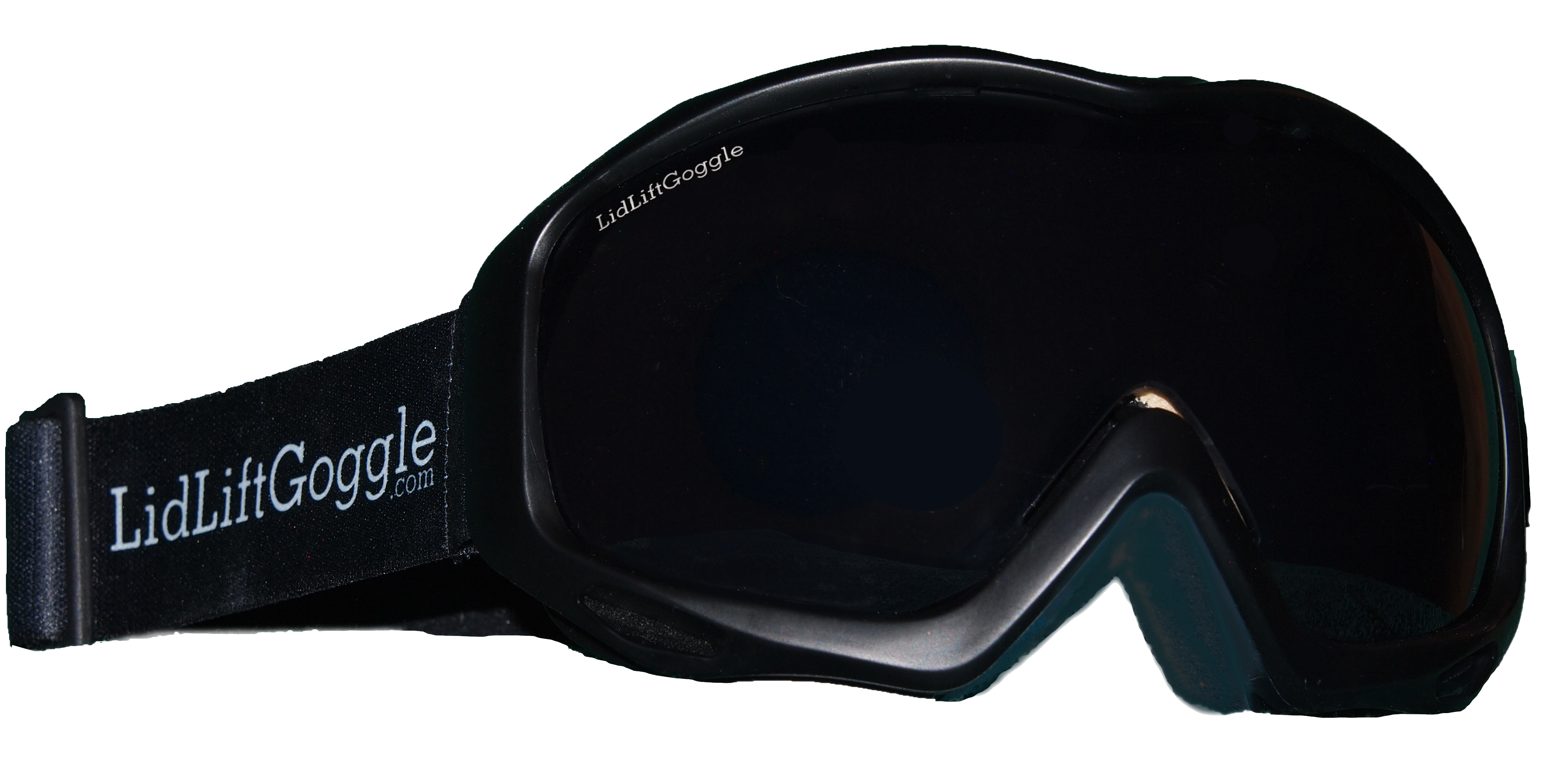 black goggles