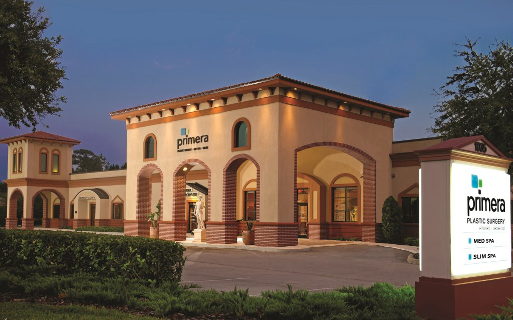 Exterior of Primera facial plastic surgery near Orlando