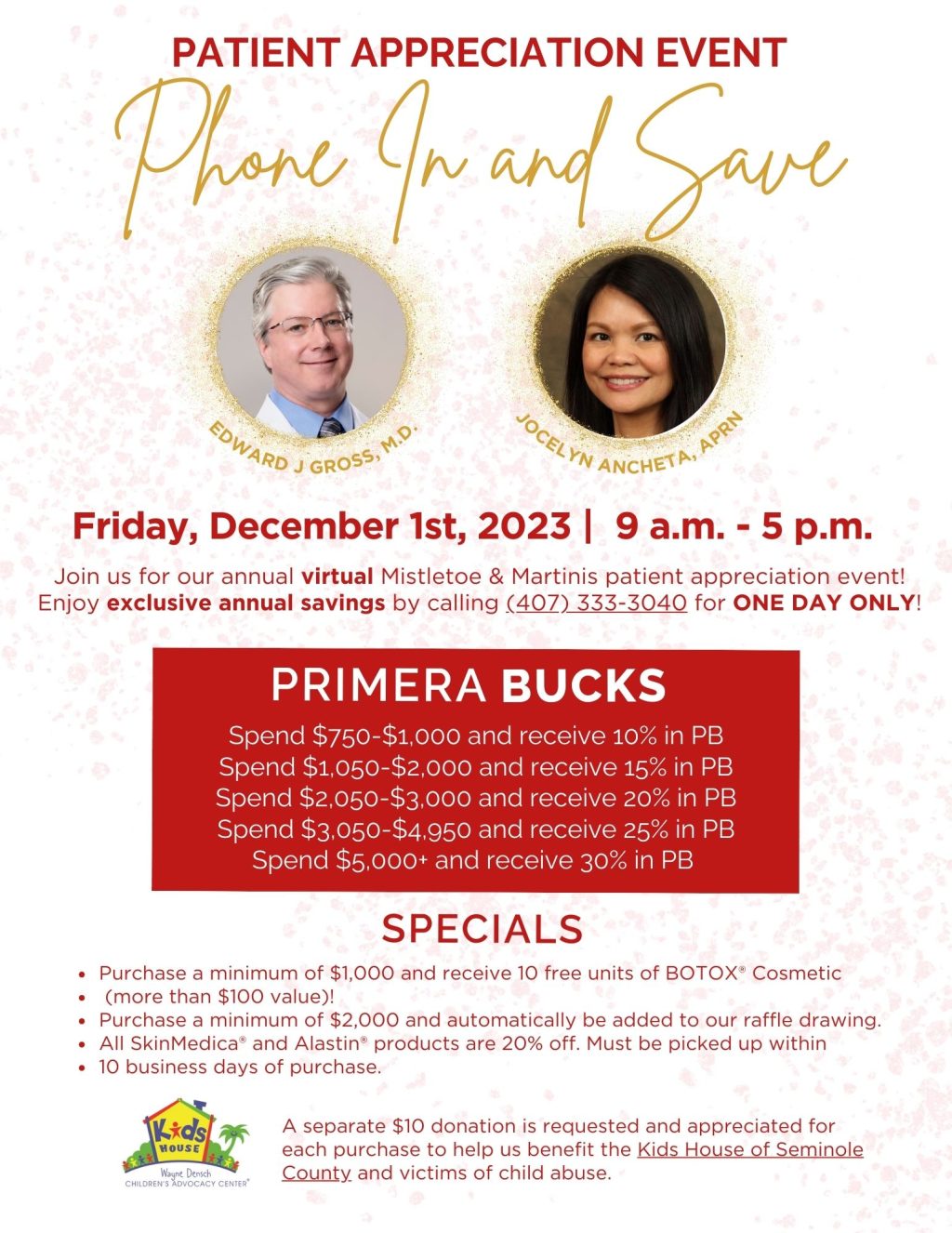 Mistletoe & Martini event